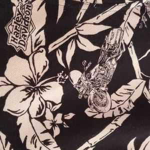 Men's Harley-Davidson Vintage Tropical Print Polo Shirt Size XL NWOT